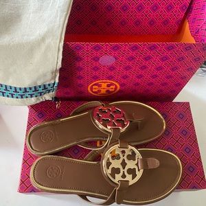 Tory Burch Leather Sandals